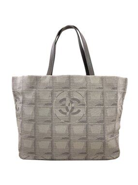 Chanel New Travel Line Tote Nylon Jacquard